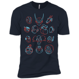 T-Shirts Midnight Navy / X-Small MEGA HEADS 2 Men's Premium T-Shirt