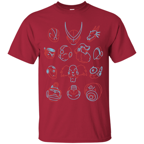 T-Shirts Cardinal / S MEGA HEADS 2 T-Shirt