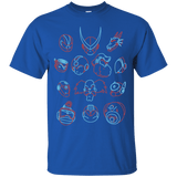 T-Shirts Royal / S MEGA HEADS 2 T-Shirt