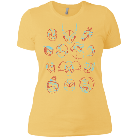 T-Shirts Banana Cream/ / X-Small MEGA HEADS 2 Women's Premium T-Shirt
