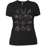 T-Shirts Black / X-Small MEGA HEADS 2 Women's Premium T-Shirt