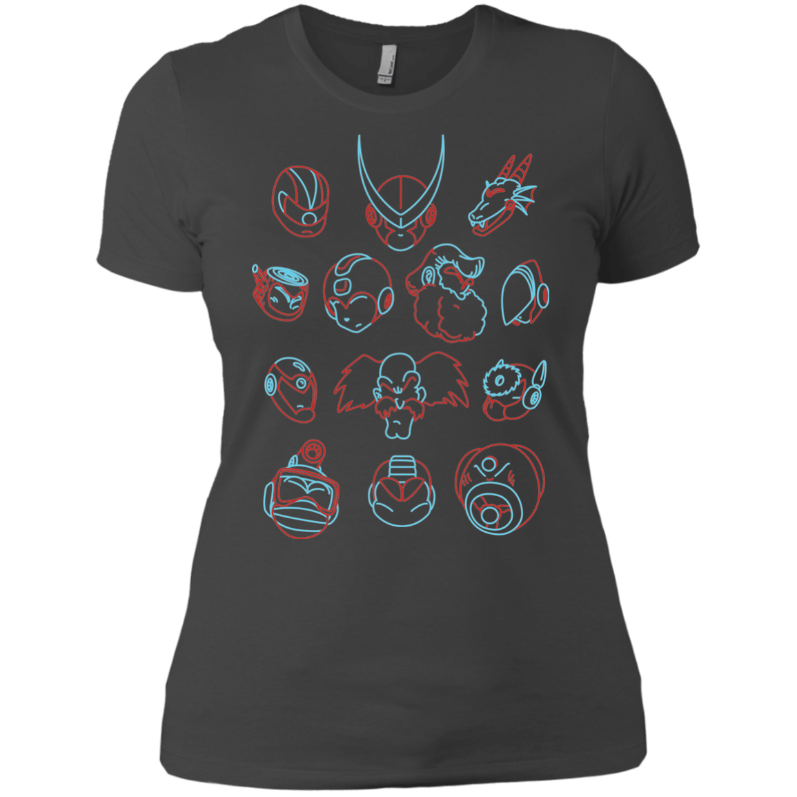 T-Shirts Heavy Metal / X-Small MEGA HEADS 2 Women's Premium T-Shirt