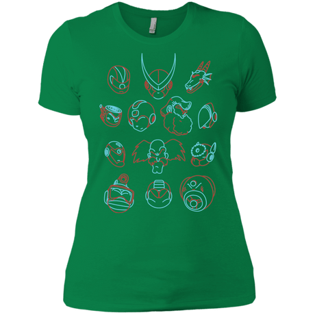 T-Shirts Kelly Green / X-Small MEGA HEADS 2 Women's Premium T-Shirt