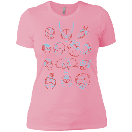 T-Shirts Light Pink / X-Small MEGA HEADS 2 Women's Premium T-Shirt