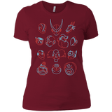 T-Shirts Scarlet / X-Small MEGA HEADS 2 Women's Premium T-Shirt