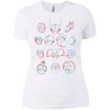T-Shirts White / X-Small MEGA HEADS 2 Women's Premium T-Shirt