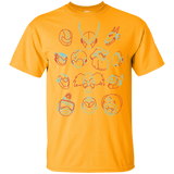 T-Shirts Gold / YXS MEGA HEADS 2 Youth T-Shirt