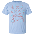 T-Shirts Light Blue / YXS MEGA HEADS 2 Youth T-Shirt