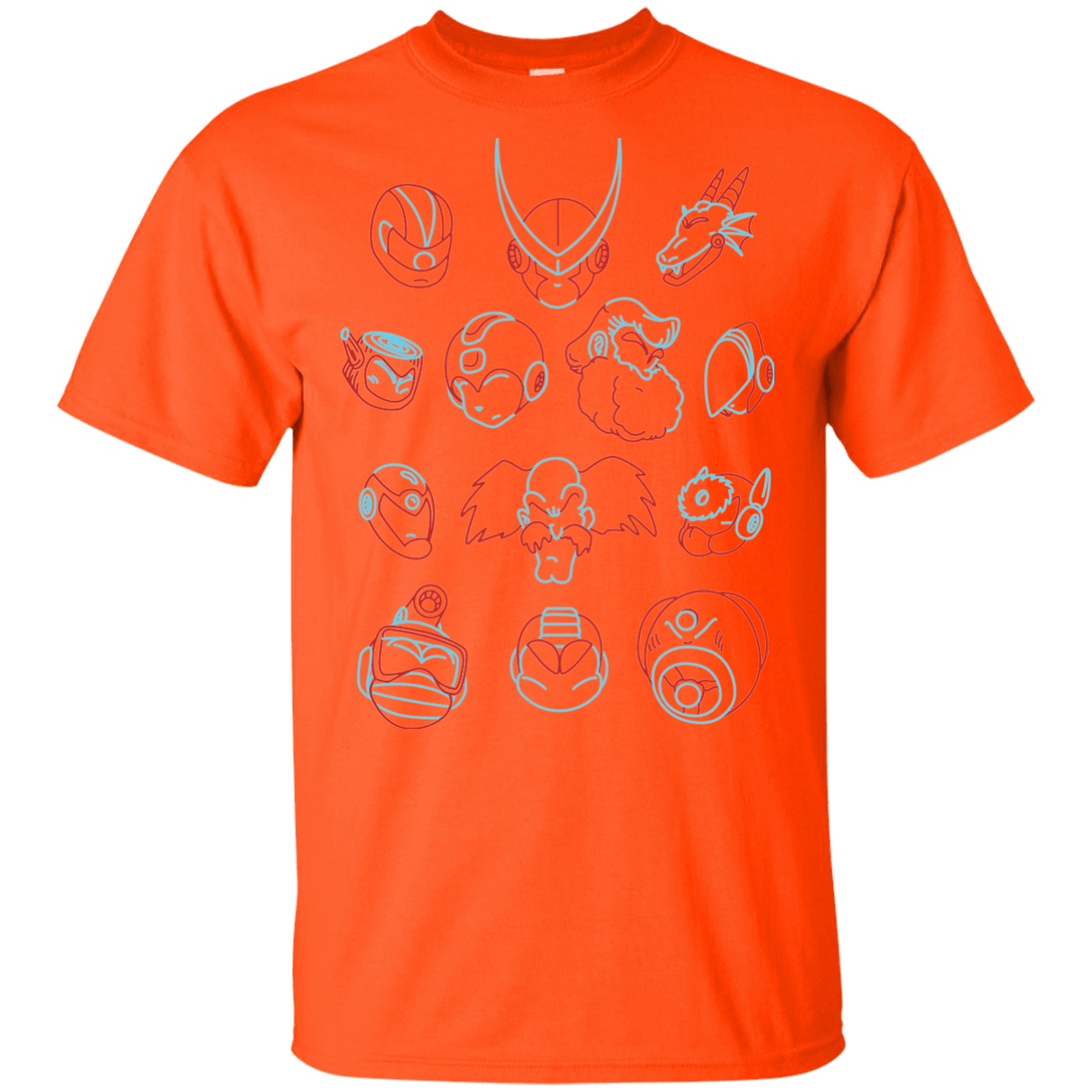 T-Shirts Orange / YXS MEGA HEADS 2 Youth T-Shirt