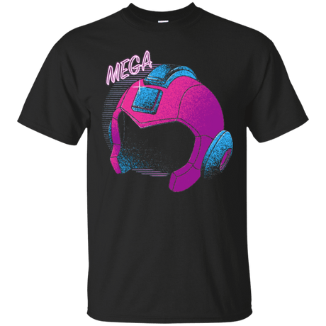 T-Shirts Black / Small Mega Helmet 80's T-Shirt