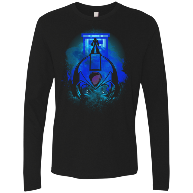 T-Shirts Black / Small Mega Men's Premium Long Sleeve
