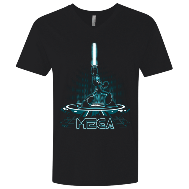 T-Shirts Black / X-Small MEGA Men's Premium V-Neck