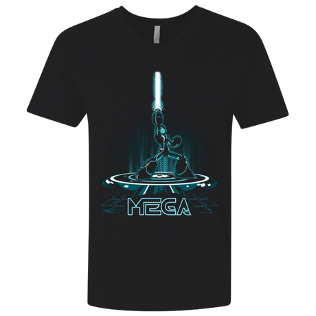 T-Shirts Black / X-Small MEGA Men's Premium V-Neck