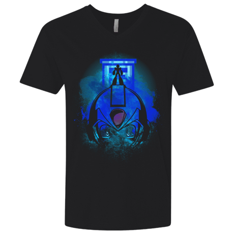 T-Shirts Black / X-Small Mega Men's Premium V-Neck