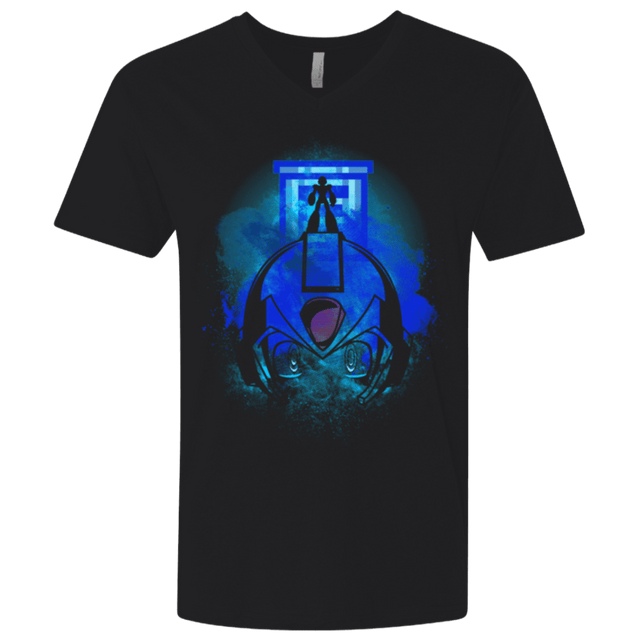 T-Shirts Black / X-Small Mega Men's Premium V-Neck