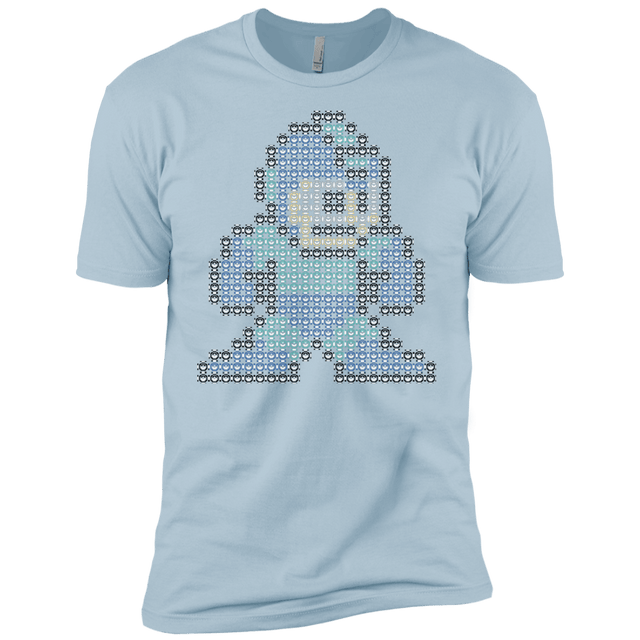 T-Shirts Light Blue / YXS Mega Pixel Boys Premium T-Shirt