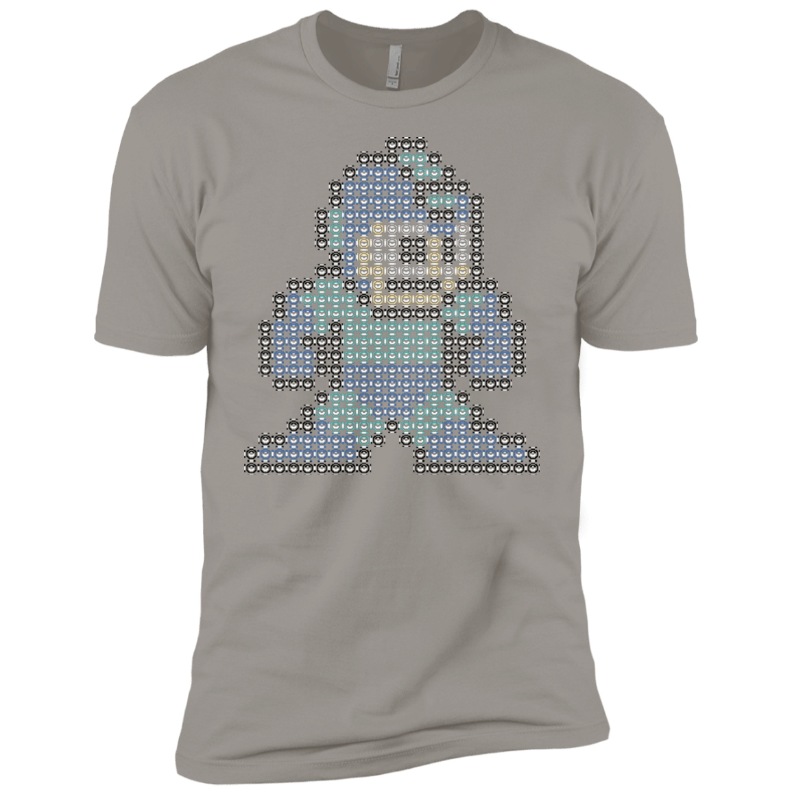 T-Shirts Light Grey / YXS Mega Pixel Boys Premium T-Shirt