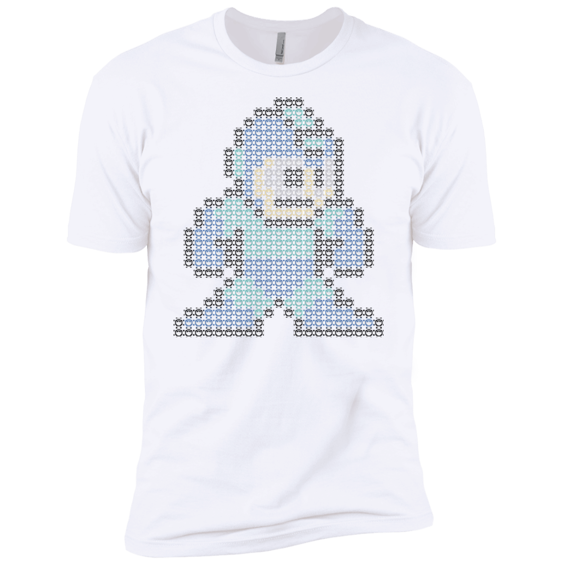 T-Shirts White / YXS Mega Pixel Boys Premium T-Shirt