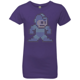 T-Shirts Purple Rush / YXS Mega Pixel Girls Premium T-Shirt