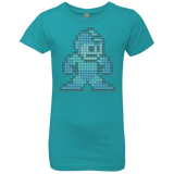 T-Shirts Tahiti Blue / YXS Mega Pixel Girls Premium T-Shirt