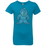 T-Shirts Turquoise / YXS Mega Pixel Girls Premium T-Shirt