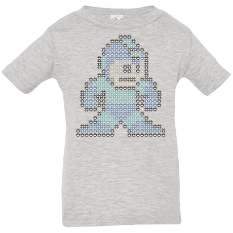 T-Shirts Heather Grey / 6 Months Mega Pixel Infant Premium T-Shirt