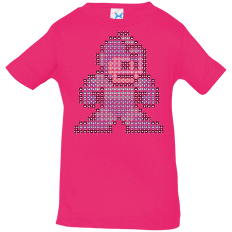 T-Shirts Hot Pink / 6 Months Mega Pixel Infant Premium T-Shirt
