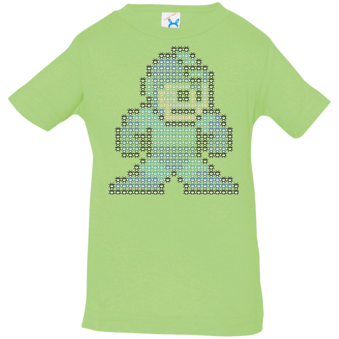 T-Shirts Key Lime / 6 Months Mega Pixel Infant Premium T-Shirt