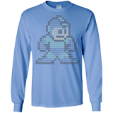 T-Shirts Carolina Blue / S Mega Pixel Men's Long Sleeve T-Shirt