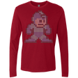 T-Shirts Cardinal / S Mega Pixel Men's Premium Long Sleeve