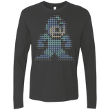 T-Shirts Heavy Metal / S Mega Pixel Men's Premium Long Sleeve
