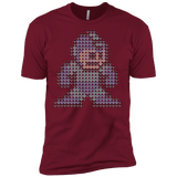 T-Shirts Cardinal / X-Small Mega Pixel Men's Premium T-Shirt