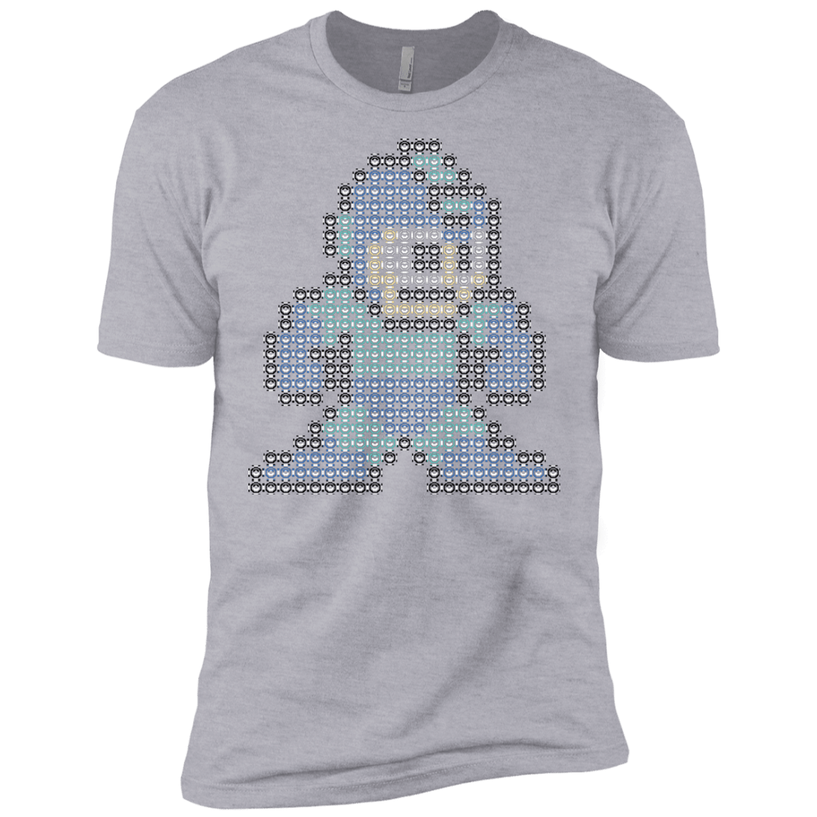 T-Shirts Heather Grey / X-Small Mega Pixel Men's Premium T-Shirt