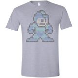 T-Shirts Sport Grey / X-Small Mega Pixel Men's Semi-Fitted Softstyle