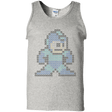 T-Shirts Ash / S Mega Pixel Men's Tank Top