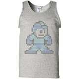 T-Shirts Ash / S Mega Pixel Men's Tank Top