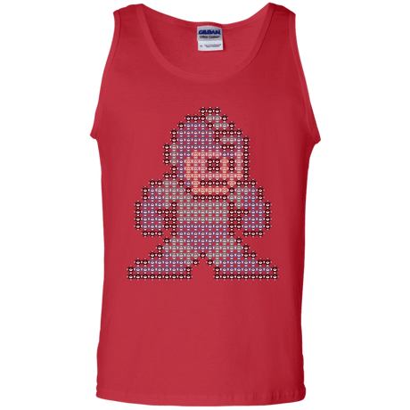 T-Shirts Red / S Mega Pixel Men's Tank Top
