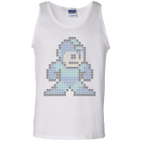 T-Shirts White / S Mega Pixel Men's Tank Top