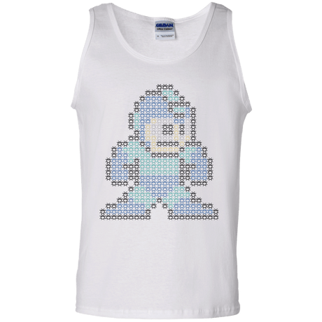 T-Shirts White / S Mega Pixel Men's Tank Top