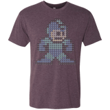 T-Shirts Vintage Purple / S Mega Pixel Men's Triblend T-Shirt