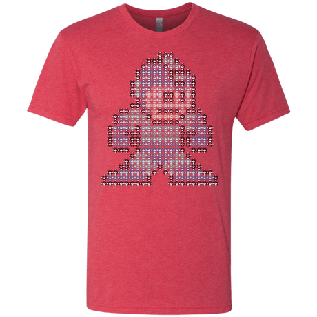 T-Shirts Vintage Red / S Mega Pixel Men's Triblend T-Shirt