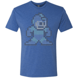 T-Shirts Vintage Royal / S Mega Pixel Men's Triblend T-Shirt