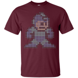 T-Shirts Maroon / S Mega Pixel T-Shirt