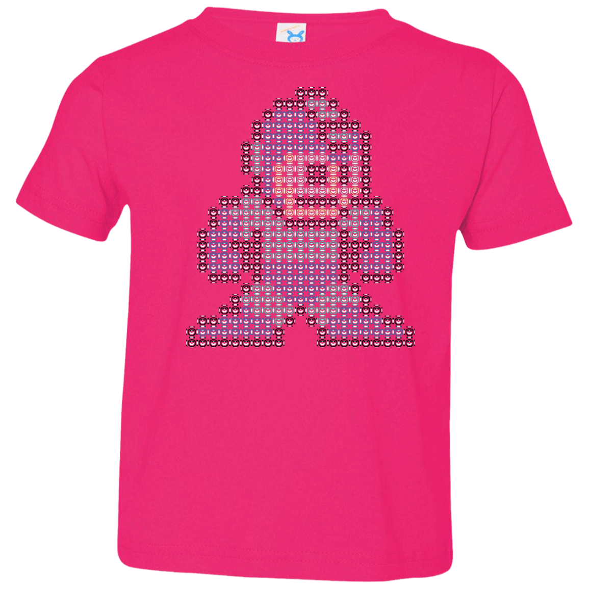 T-Shirts Hot Pink / 2T Mega Pixel Toddler Premium T-Shirt