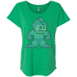 T-Shirts Envy / X-Small Mega Pixel Triblend Dolman Sleeve