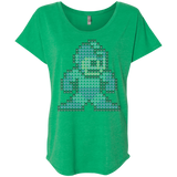 T-Shirts Envy / X-Small Mega Pixel Triblend Dolman Sleeve