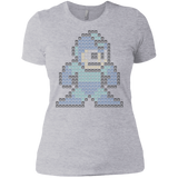 T-Shirts Heather Grey / X-Small Mega Pixel Women's Premium T-Shirt