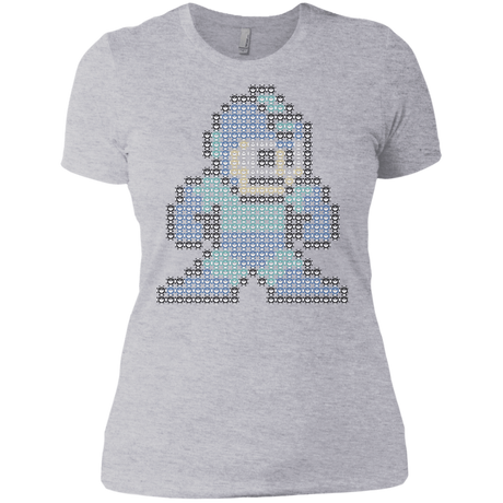 T-Shirts Heather Grey / X-Small Mega Pixel Women's Premium T-Shirt