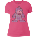 T-Shirts Hot Pink / X-Small Mega Pixel Women's Premium T-Shirt