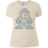 T-Shirts Ivory/ / X-Small Mega Pixel Women's Premium T-Shirt